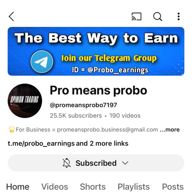 Channel Photo